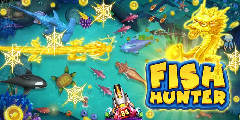 Giao diện dễ làm quen của Bắn cá Fish Hunter là yếu tố khác biệt